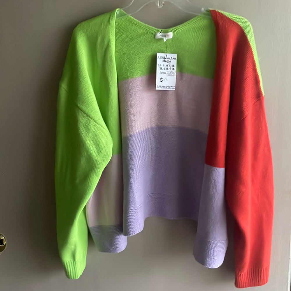 BetterBe Colorful Cardigan